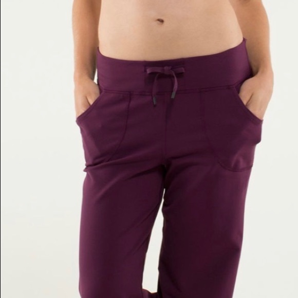 lululemon athletica Pants - Lululemon still pant regular plum